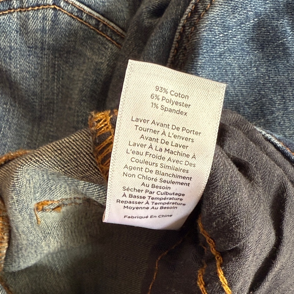 Talbots Classic Blue Women's Capri Jeans size 10P - Picture 9 of 10